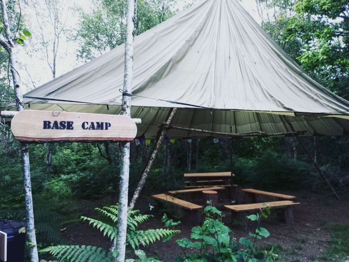 Haven Wood Forest School Tent
